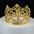 thumbnail image 6 of Travelwant Vintage Crown Cake Topper, Happy Birthday Cake Topper Party Decor, Cake Decoration Baby Crown for Boys and Girls, Cake Decorations for Weddings, 6 of 7