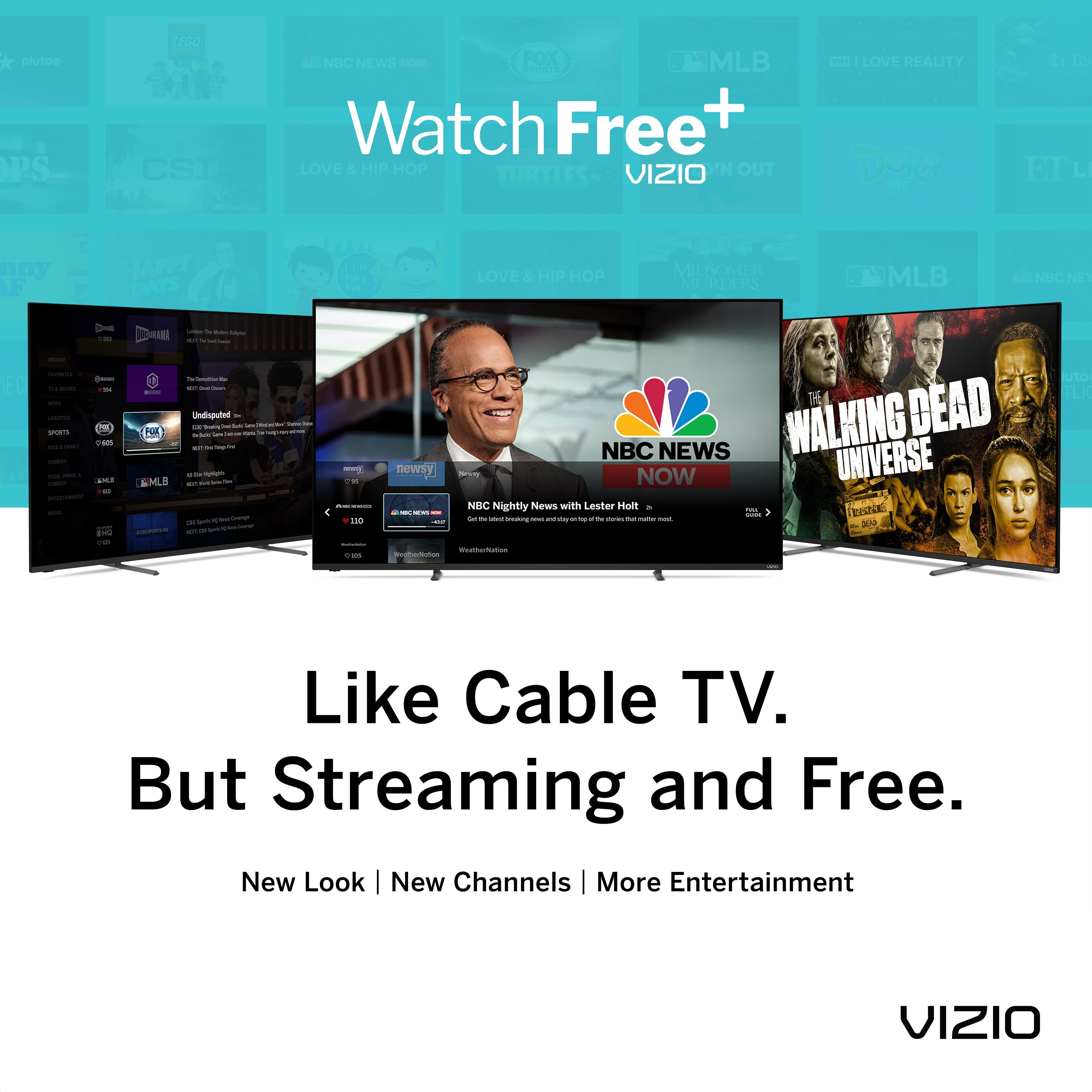 VIZIO 43" Class D-Series FHD LED Smart TV D43f-J04