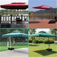 thumbnail image 4 of Base de Parasol de Patio Extérieur Support de Parasol Portable Sac Lourd, 4 of 5
