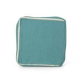 thumbnail image 5 of Noble House Ezra Boho Yarn Pouf, Teal, 5 of 7