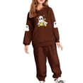 thumbnail image 3 of MKOSPLRT Tracksuits for Kids 5-14Y Halloween Outfits Girls Boys Fall Sweatsuits 2 Piece Long Sleeve Hoodies Cinch Bottom Joggers, 3 of 6