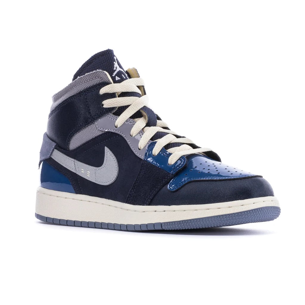 air jordan 1 mid white obsidian