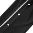 thumbnail image 4 of sususu Winter Pants for Men,Men's Contemporary Patchwork Drawstring Sweatpants Flexible Casual Trousers With Multiple Pockets For Everyday Wear Comfort - Black, 4 of 7