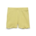 thumbnail image 4 of Garanimals Baby Girls Solid Ribbed Ruffle Shorts, 3-Pack, Sizes 0-24M, 4 of 4