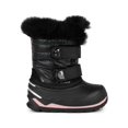 thumbnail image 2 of Fun by Acton Tiny, Black &amp; Pink - Baby Waterproof Winter Boots, 2 of 5
