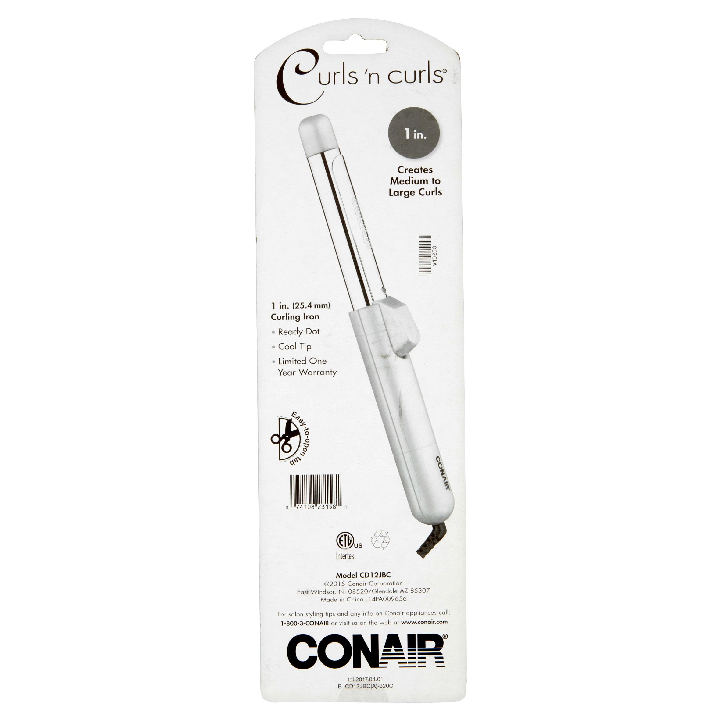 Conair curls top n curls
