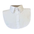 thumbnail image 1 of Cuello desmontable para mujer jinwen blusa tipo camisa suave con Cuello alto, 1 of 8