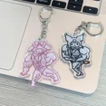 thumbnail image 3 of Keyring Hello Kitty Anime Accessories Funny Shape Keychain Muscle Sanrio Keychains Women Girl Holiday Gifts Key Chain Kawaii, 3 of 6