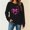 Purple, variant on Funny Cute Sweatshirt Women Breast Cancer Awareness Long Sleeve Tshirt | Breast Cancer Pink Ribbon Sweater Long Sleeve Casual Fall Crewneck Pullover Daily Wear, Anti-Cancer Events, Pink 2XL