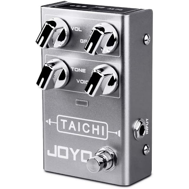 JOYO R-02 TAICHI Pédale d'Effet de Guitare Overdrive à Faible Gain