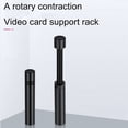 thumbnail image 2 of GX-30 Soporte de Tarjeta GráFica Mediana de Soporte de Conector ITX Soporte de Tarjeta GráFica de Chasis PequeñO Soporte Anti-FlexióN, 2 of 5