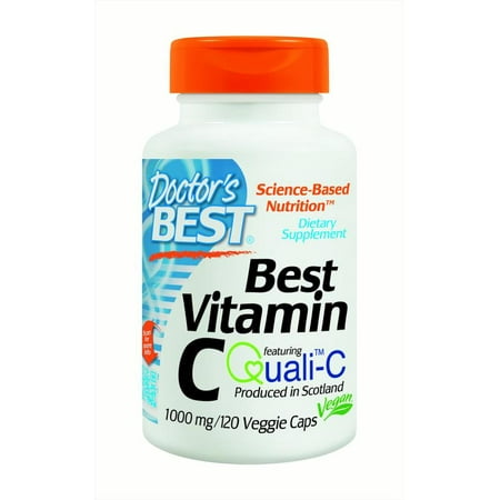 Doctor's Best Vitamin C 1000 mg, Capsules, 120 Ct