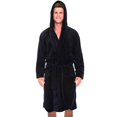 thumbnail image 1 of Peignoir à Capuche en Molleton Doux et Confortable pour Homme, 1 of 3