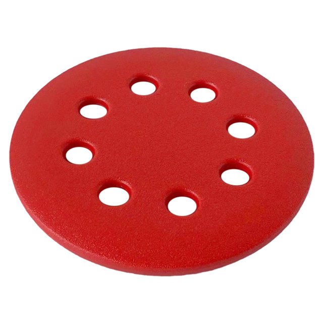 Reemplazo de asiento de taburete Accesorio de pieza de taburete de bar Cómodo Fácil de limpiar Reemplazar piezas Funda de asiento de de cantina para Rojo