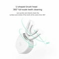 thumbnail image 3 of U-Shape 360掳 Degrees Intelligent Automatic Sonic Electric Toothbrush U Type 4 Modes Tooth Brush USB Charging Tooth Whitening Blue Light, 3 of 4