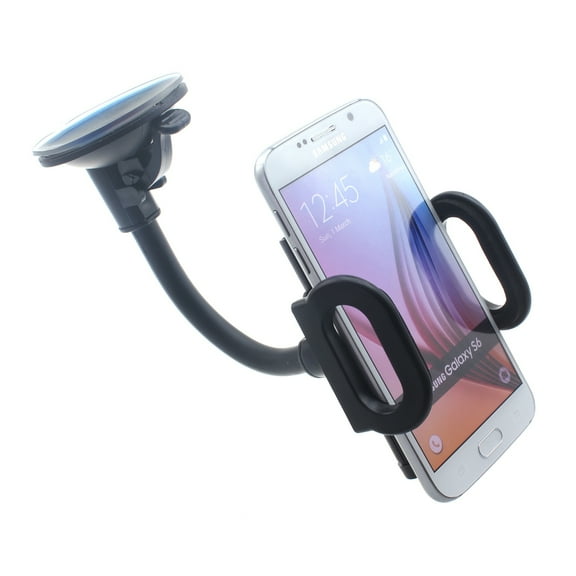 Car Mount for Samsung Galaxy S24/Ultra/Plus Phone - Windshield Holder Glass Cradle Swivel Dock Suction for Galaxy S24/Ultra/Plus