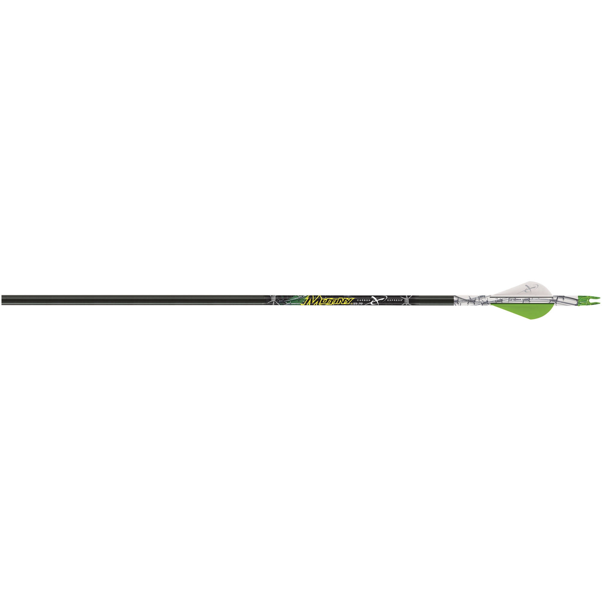 Mutiny Slasher 250 Arrows W//2/" Vanes 12pk for sale online Carbon Express