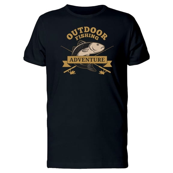 Outdoor Fishing Adventure Tee Men's -Image by Shutterstock