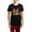 With Red Plaid Pant, variant on CafePress - Wedding Women's Dark Pajamas - Women's Short Sleeve Print T-Shirt and Pants Dark Cotton Pajama Set