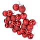 thumbnail image 5 of Bola de árbol de Navidad ANGGREK 24 piezas Material plástico Adorno Decoración brillante 6 cm, 5 of 8