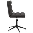 thumbnail image 3 of vidaXL Dining Chair Black Faux Leather, 3 of 5
