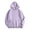 Light Purple, variant on Xijirk Women Solid Pullover Hoodie Long Sleeve Kangaroo Pocket Oversized Casual Sweatshirt Light Purple,M