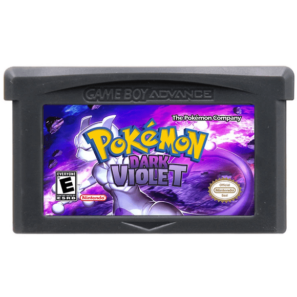 Pokemon Dark Violet Version Game Boy Advance GBA 32-bit