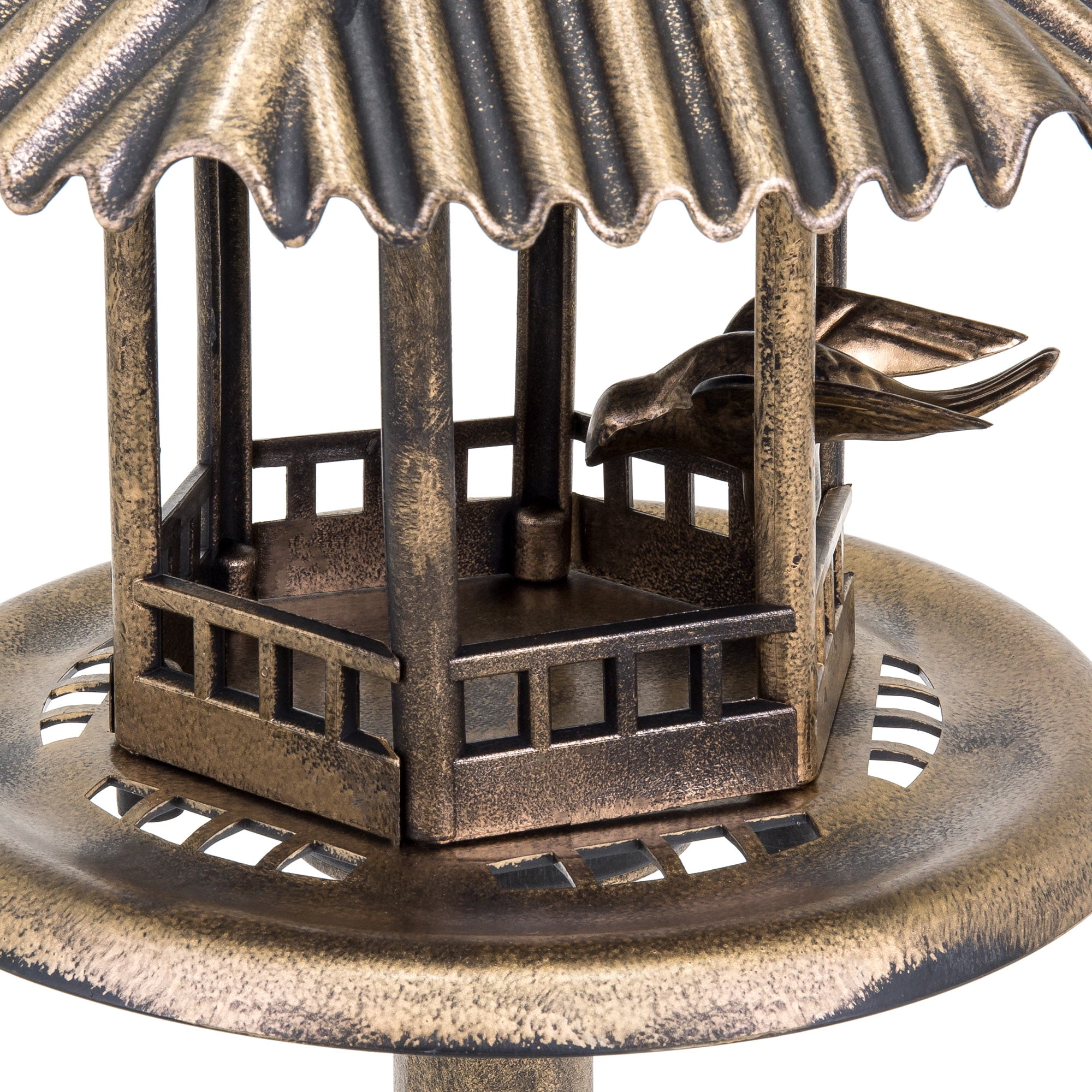 Best Choice Products Standing Pedestal Bird Feeder Outdoor Decor