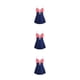 thumbnail image 2 of Jumpingount Vestido de baño para mujer Estilo casual Niñas Chinlon Traje de baño Lavable Moda Damas Traje de baño Traje de baño XL Rojo Blanco Type1 NO1, 2 of 6
