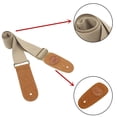 thumbnail image 2 of Correa tejida IRIN correa ajustable correa de guitarra de algodón tejida con cuero termina para Guitarra Folk Acústica eléctrico cómodo y Durable IRIN Correa tejida, 2 of 3