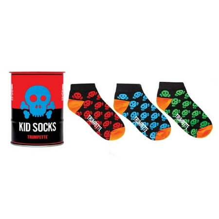 

Socks - - Skull Kids Can-Coin Bank 4-7yrs Baby Accessories Set of 3