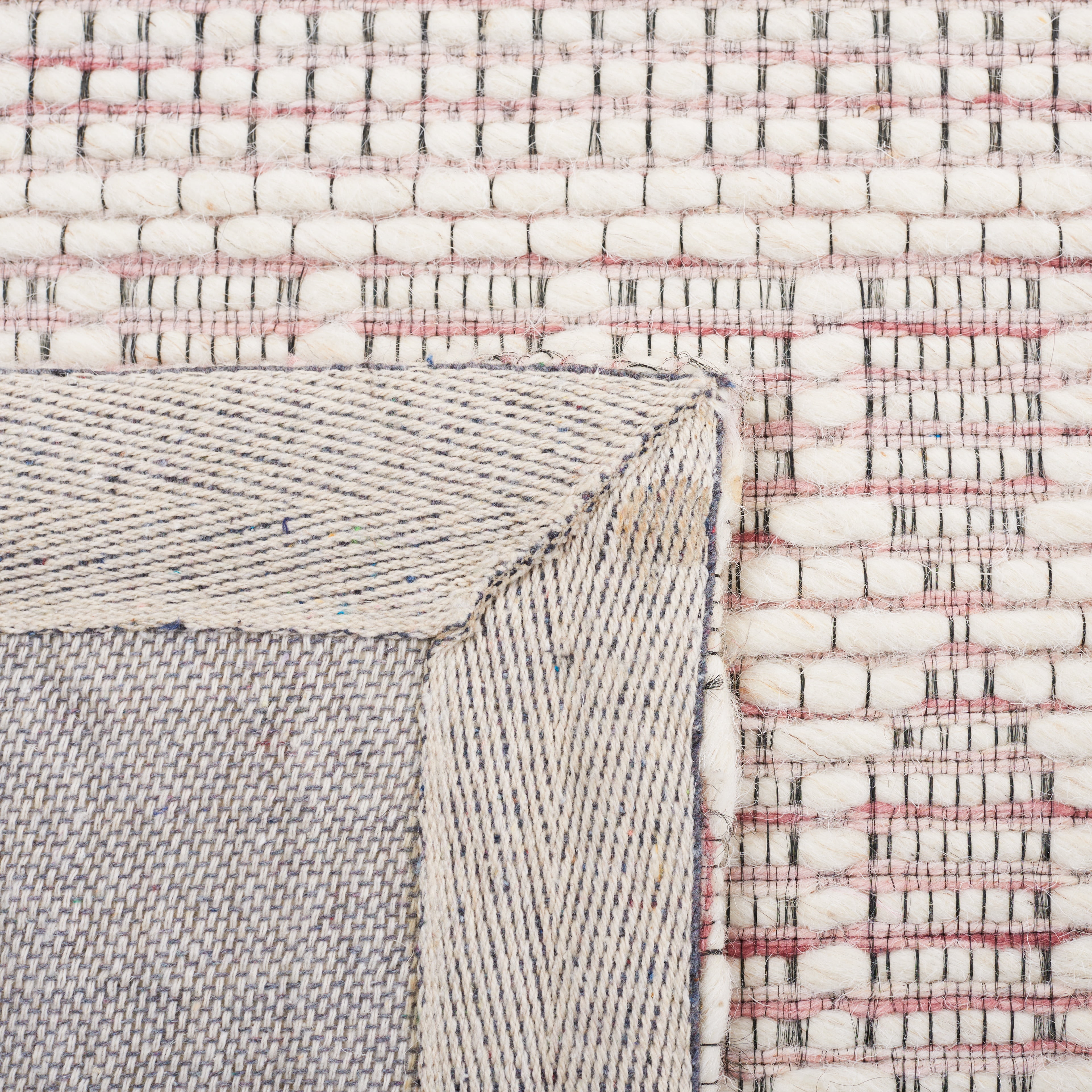 SAFAVIEH Marbella Norton Geometric Area Rug, Pink/Ivory, 4' x 6'