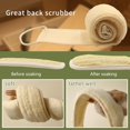thumbnail image 4 of Natural Loofah Back Scrubber for Women(2Pack),Exfoliating Bath Luffa Sponge Made from Organic Loofa for Daily Shower, 4 of 7