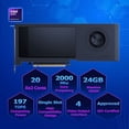 thumbnail image 6 of GUNNIR Intel Arc Pro B60 BS Single‑Slot Professional Graphics Card 24GB GDDR6 PCI‑Express 5.0 XMX AI Engine AV1, 6 of 7