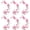 Pink, variant on 6PCS Cherry Blossom Iron Patch/On, Heat-Activated Adhesive Backing, Easy DIY Repair Trim for Backpacks Jeans Jackets and Dresses