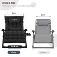 thumbnail image 6 of UDPATIO Oversized Zero Gravity Chair 33In XL Patio Reclining Chair , Support 500LB, 6 of 9