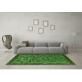 thumbnail image 3 of Ahgly Company Indoor Rectangle Oriental Green Industrial Area Rugs, 4' x 6', 3 of 4