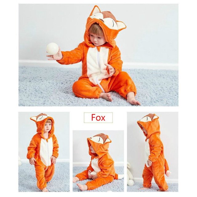 Mameluco para niños, mono para niñas, disfraces de animales para niños, peleles con capucha para bebés de otoño, prendas de vestir para niños, trajes de Navidad para recién nacidos 0-36M25M-30M Gao Jinjia LED