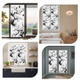 thumbnail image 7 of Chinese Painting Window Privacy Film, Traditional Culture Cool Bird Tree Branch Static Cling UV Sun Blocking Heat Control Window Tint Day and Night, Non-Adhesive One Way Privacy Cover 23.6''x59'', 7 of 7
