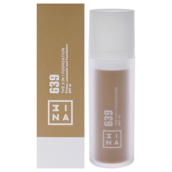 Base 3 en 1 SPF 15 639 3Ina para mujeres 1,01 oz