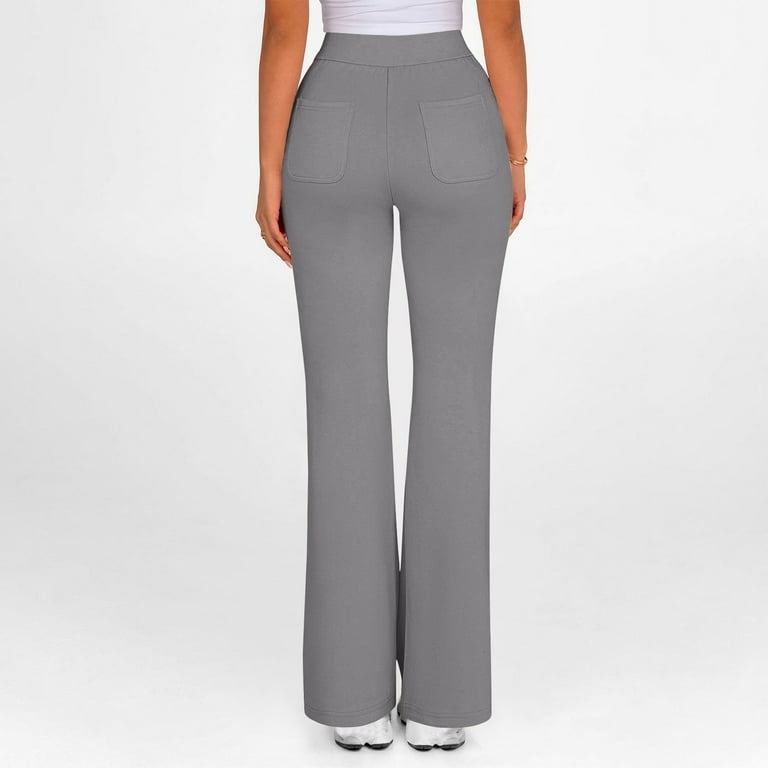 Wizutiz Womens Leggings Flared Drawstring Butt Lifting Leisure Skinny Yoga Pants Elastic Spandex High Waist Full Length Sweatpants Solid Pants for Wizutiz Womens Leggings Flared Drawstring Butt Lifting Leisure Skinny Yoga Pants Elastic Spandex High Waist Full Length Sweatpants Solid Pants for