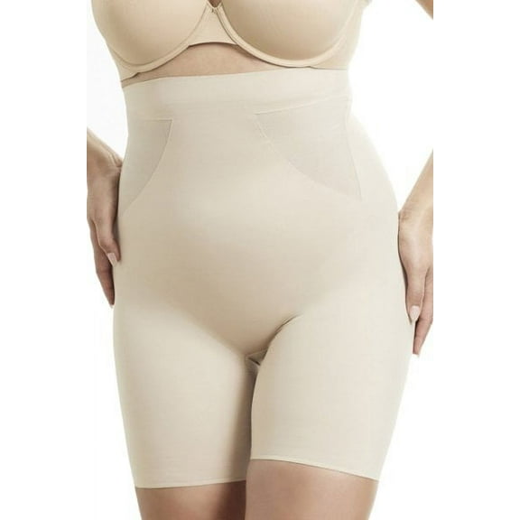 TC Fine Intimates Womens Extra Firm Control Total Contour High-Waist Thigh Slimmer Style-4929