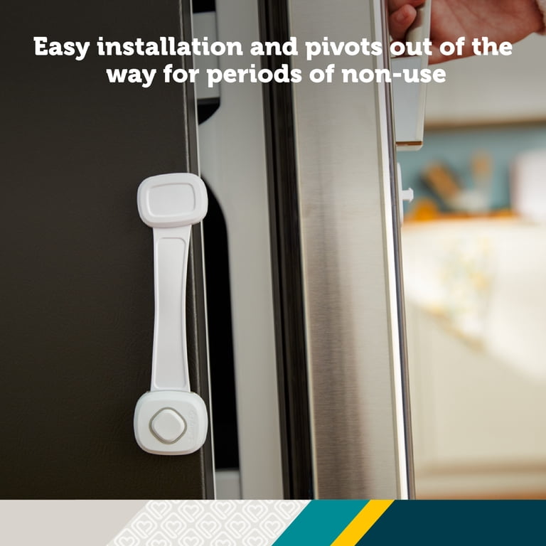 Safety 1st OutSmart Multi-Use Lock, White photo 6