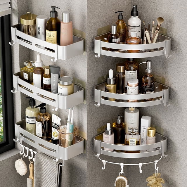 Estante de almacenamiento para inodoro con ventosa para montaje en pared Inodoro Lavabo para inodoro Estante de almacenamiento para baño sin orificios para pared