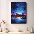 thumbnail image 2 of Northeast Minneapolis Travel Canvas Prints, Minnesota Starry Night Travel decor, Northeast Minneapolis Map Poster, Minnesota Travel Decor Artwork - 98AZ987, 2 of 2