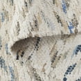thumbnail image 5 of SAFAVIEH Natura Madisyn Geometric Area Rug, Blue/Ivory, 6' x 6' Square, 5 of 10
