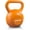 Orange, variant on Home Gym Equipment, Exercise Fitness Kettlebell screws, One piece for Square Dumbbells Kettlebell, Silver Exercise Equipment,Steel Fitness Equipment
