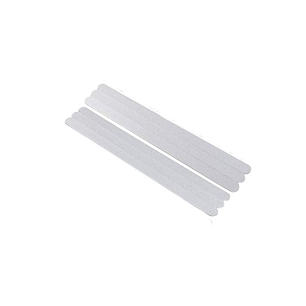 12 unidades de adhesivos antideslizantes para el baño, 38 x 2 cm, vinilo acrílico, adhesivo, tiras de seguridad antideslizantes para el suelo de la ducha, 1 mm