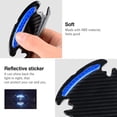 thumbnail image 3 of Car Door Cup Handle Paint Scratch Protector Sticker 3D Carbon Fiber Universal Auto Door Handle Scratch Protection Cover Guard Film Car Door Handle Safety Reflective Strips (Blue, 4 Pcs), 3 of 7