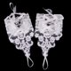 thumbnail image 5 of Guantes sin dedos Strade Fareast Limited encaje chic Con detalle de lazo 4 piezas, 5 of 8